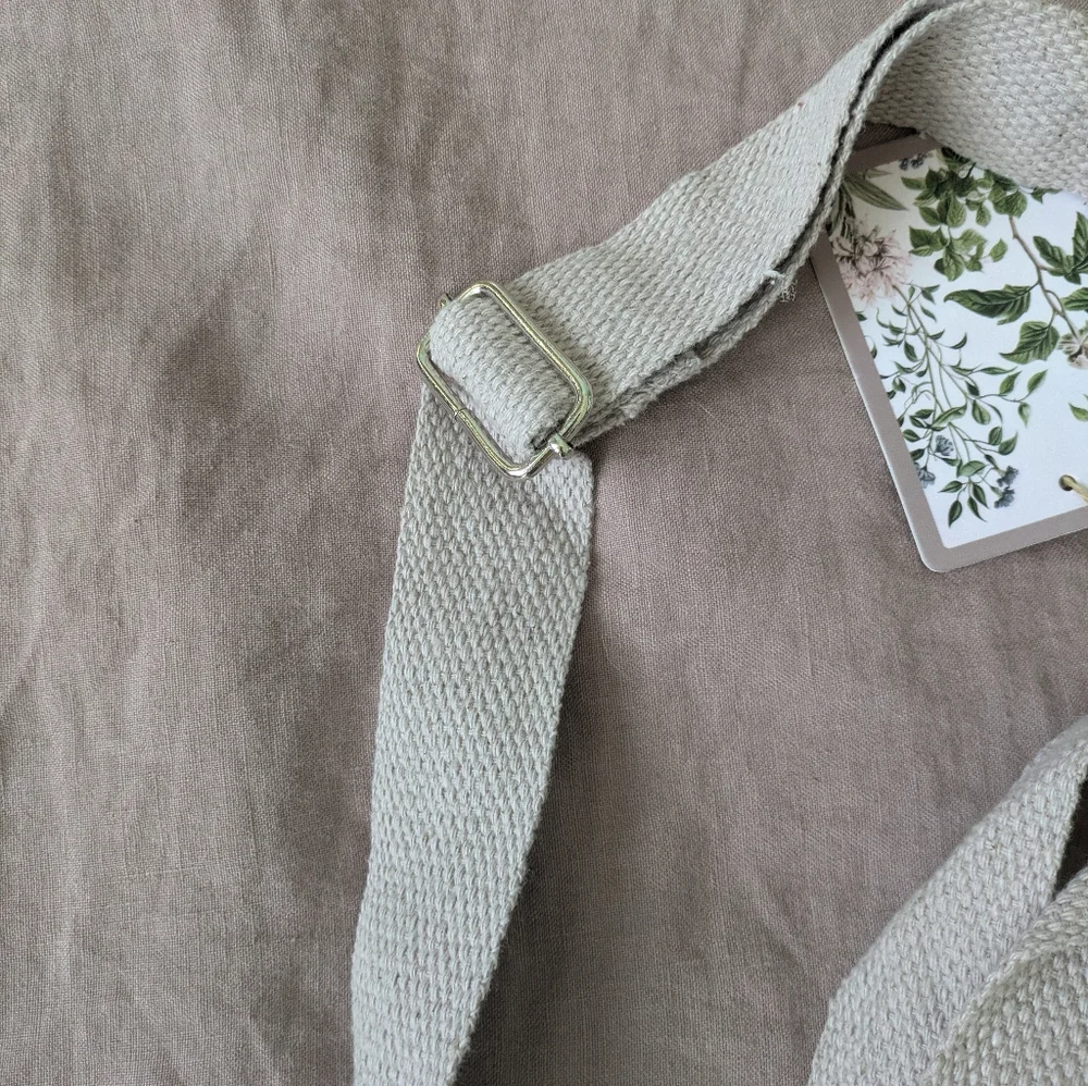 🌸 English Garden Canvas Tote Bag & Purse - Adjustable Straps & Snap Closure NWT - Picture 6 of 11